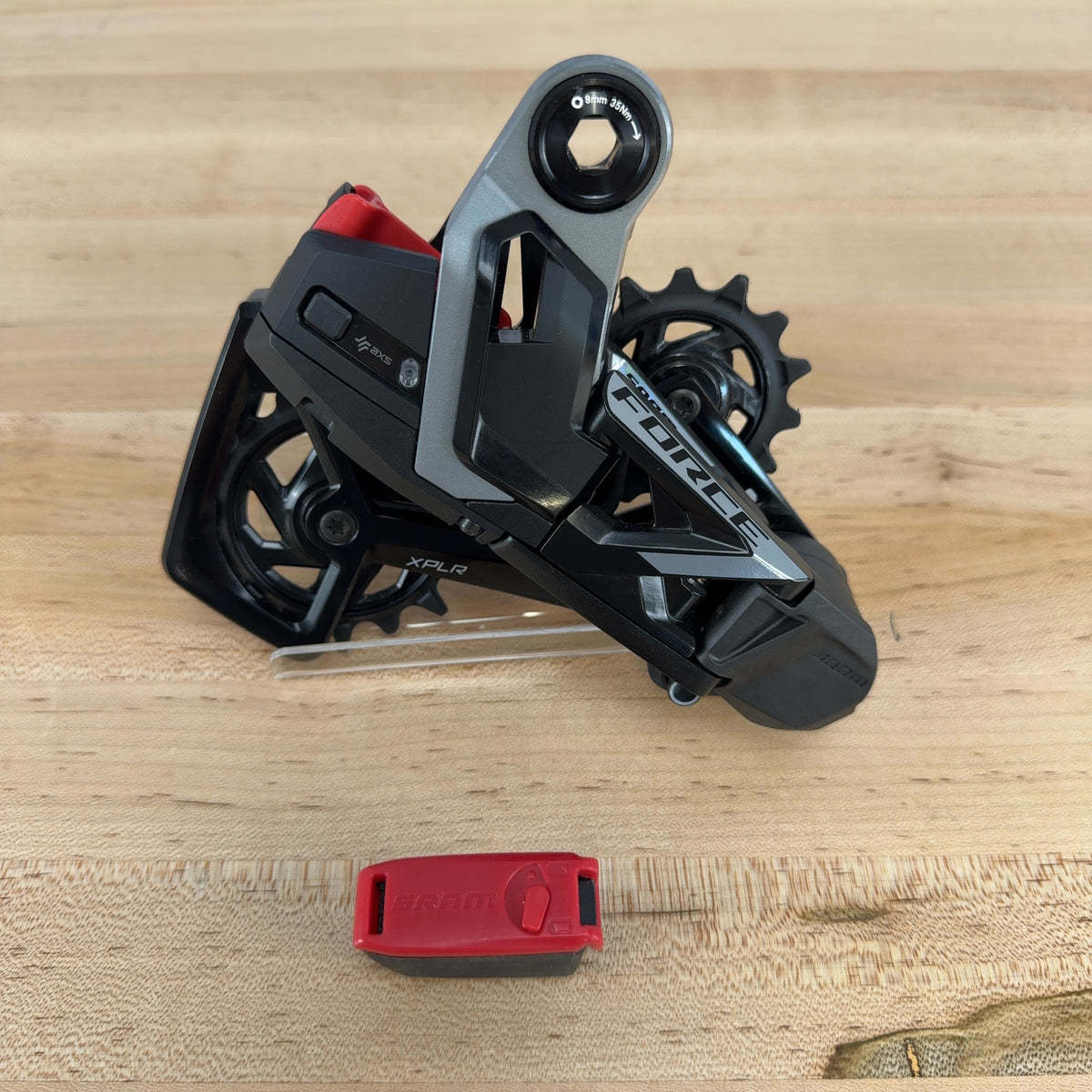 New Take Off! SRAM Force XPLR AXS E1 13-Speed Rear Derailleur w/Battery MSRP$475 — photo 1 of 4