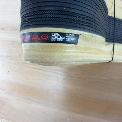 New! Vittoria Corsa Control 700c x 30mm Clincher Single Road Tire 297g MSRP $74