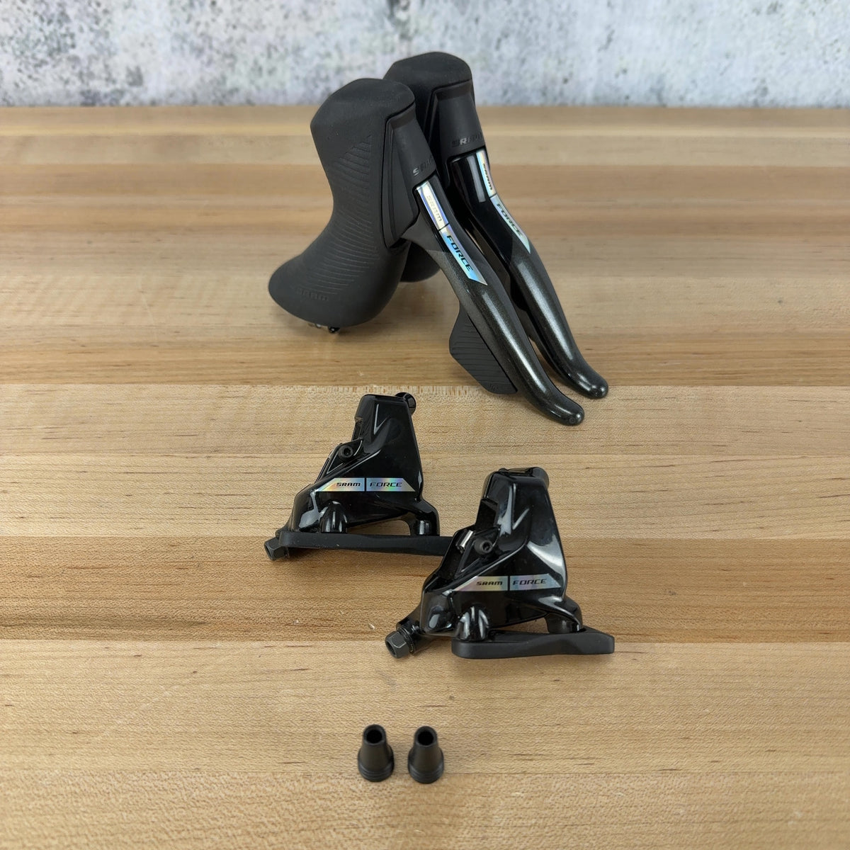 Low Mile! SRAM Force AXS D2 12-Speed Disc Brake Electronic Shifters w/ Calipers — photo 1 of 8