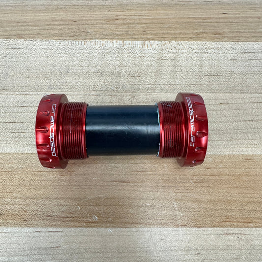 CeramicSpeed BSA Road Red Ceramic Bottom Bracket