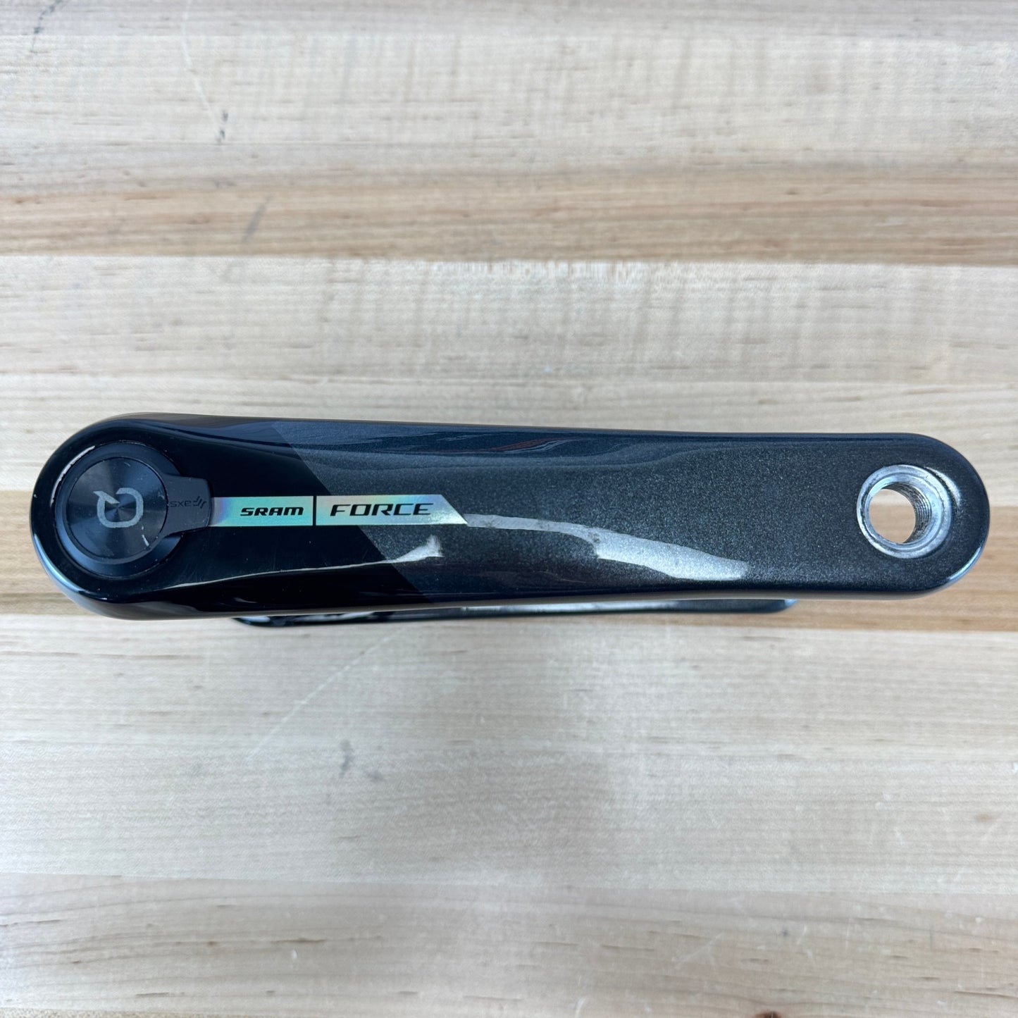 Low Mile! SRAM Force AXS D2 Quarq Power Meter 170mm DUB 8-Bolt Carbon Crank Arms