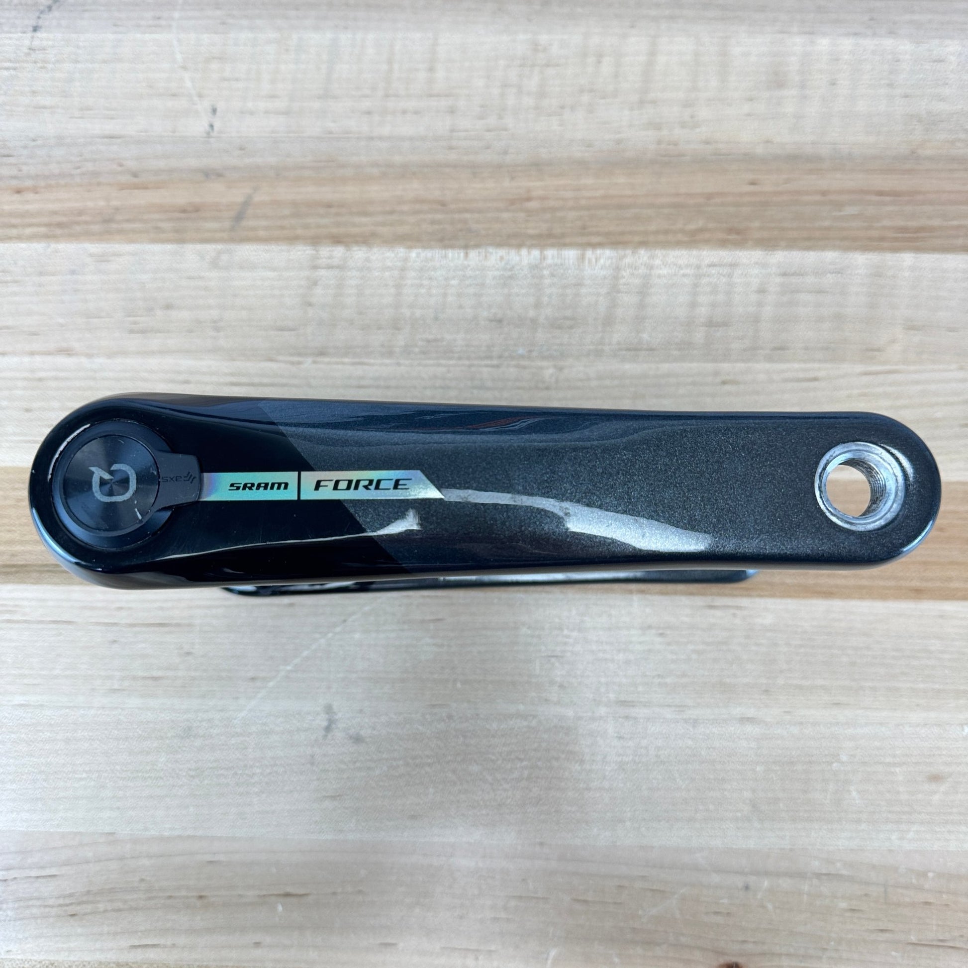 Low Mile! SRAM Force AXS D2 Quarq Power Meter 170mm DUB 8-Bolt Carbon Crank Arms