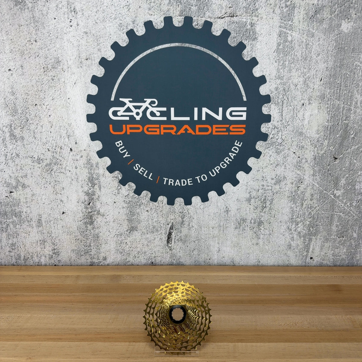 Light Use! Omni Racer RACE-Lite Titanium Gold 12-36t 12-Speed Bike Cassette 254g