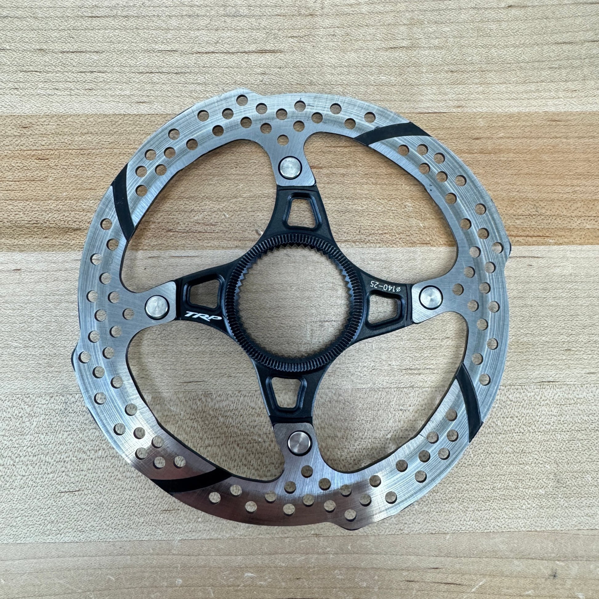 Low Mile! TRP TR25 140mm Center-Lock Disc Brake Rotor 106g
