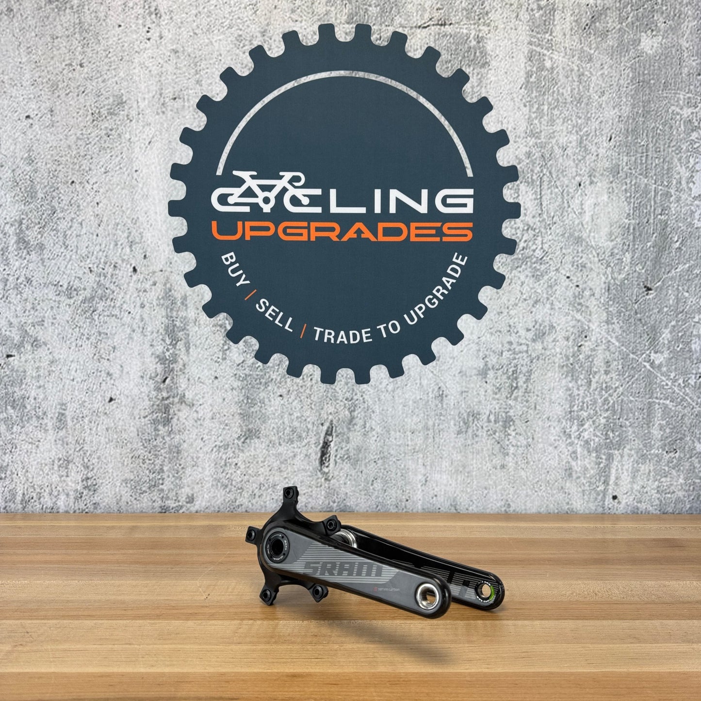 Low Mile! SRAM S-900 172.5mm BB30 Spindle 5-Bolt Carbon Crankset 514g w/ Spider