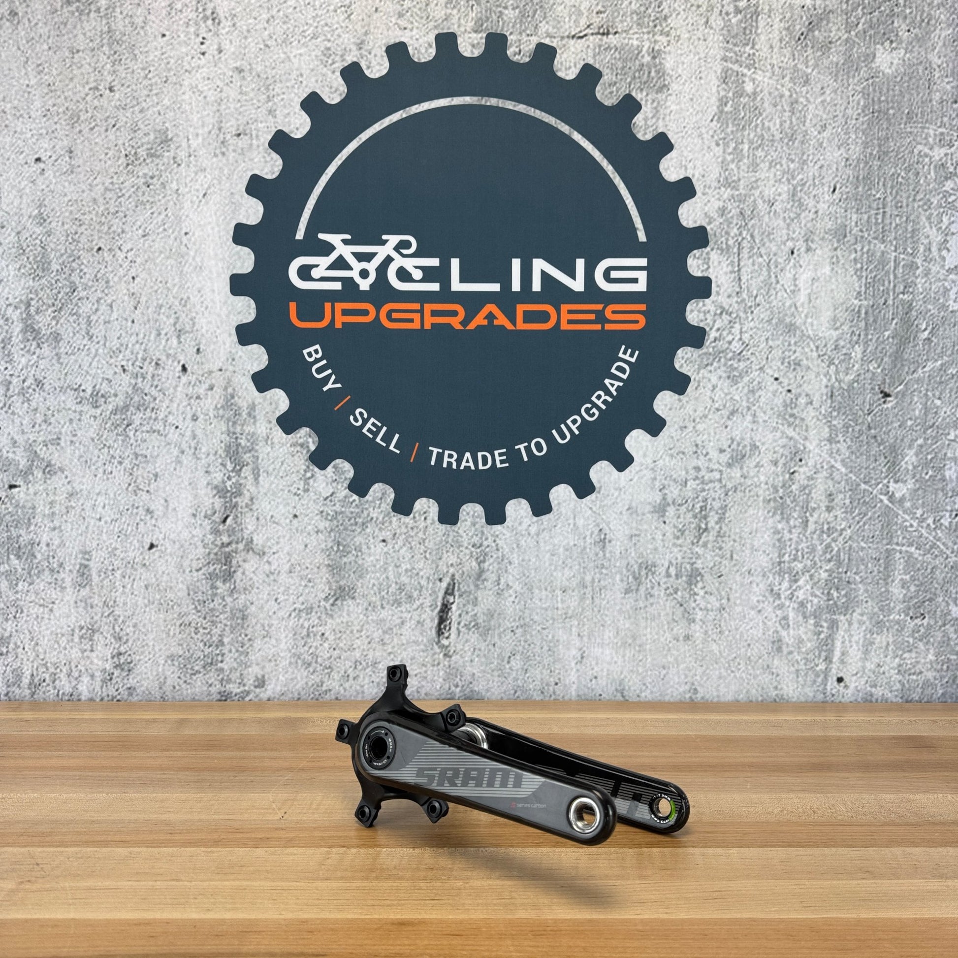 Low Mile! SRAM S-900 172.5mm BB30 Spindle 5-Bolt Carbon Crankset 514g w/ Spider