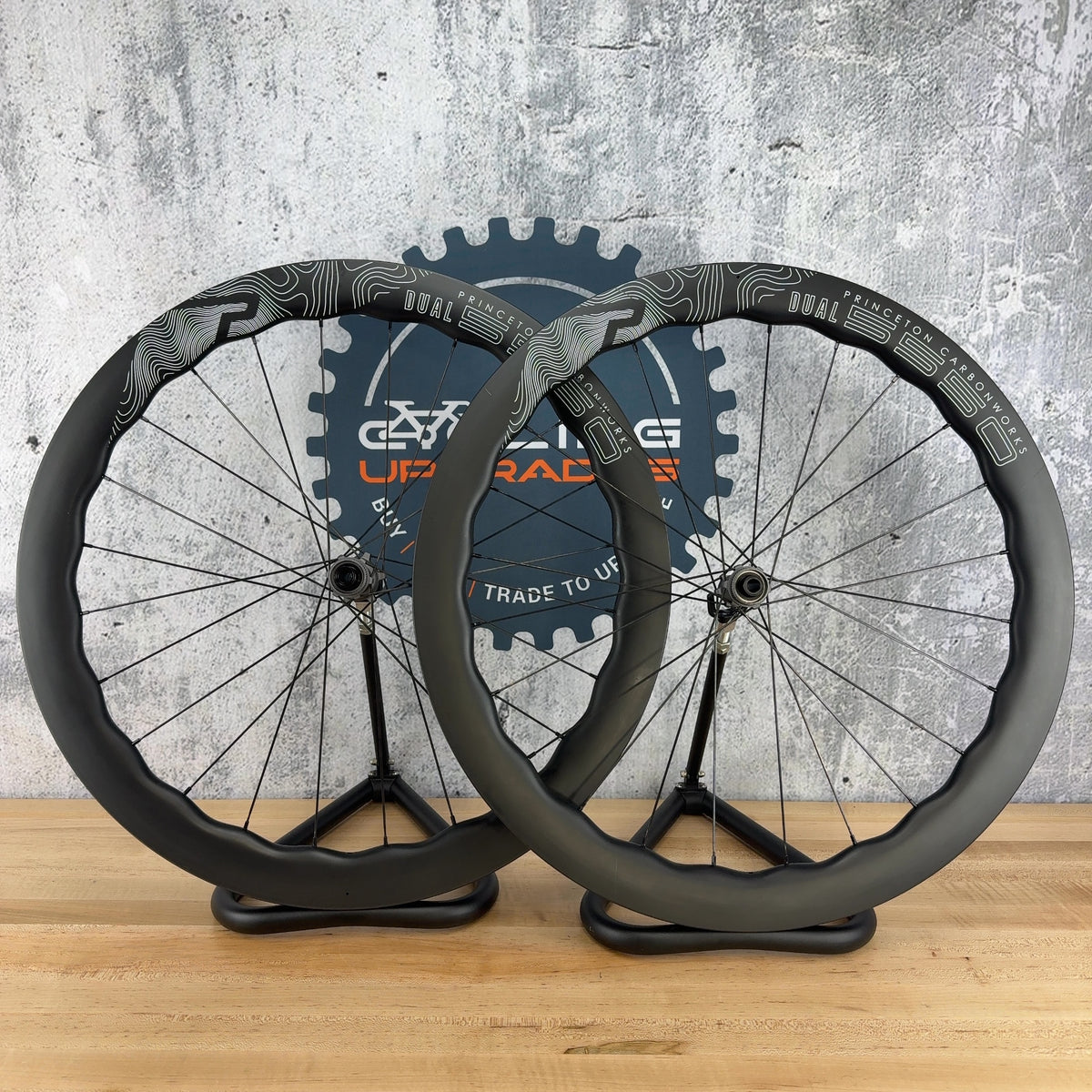 Low Mile! Princeton CarbonWorks Dual 5550 Tactic Racing TR01 Carbon Wheelset — photo 2 of 11