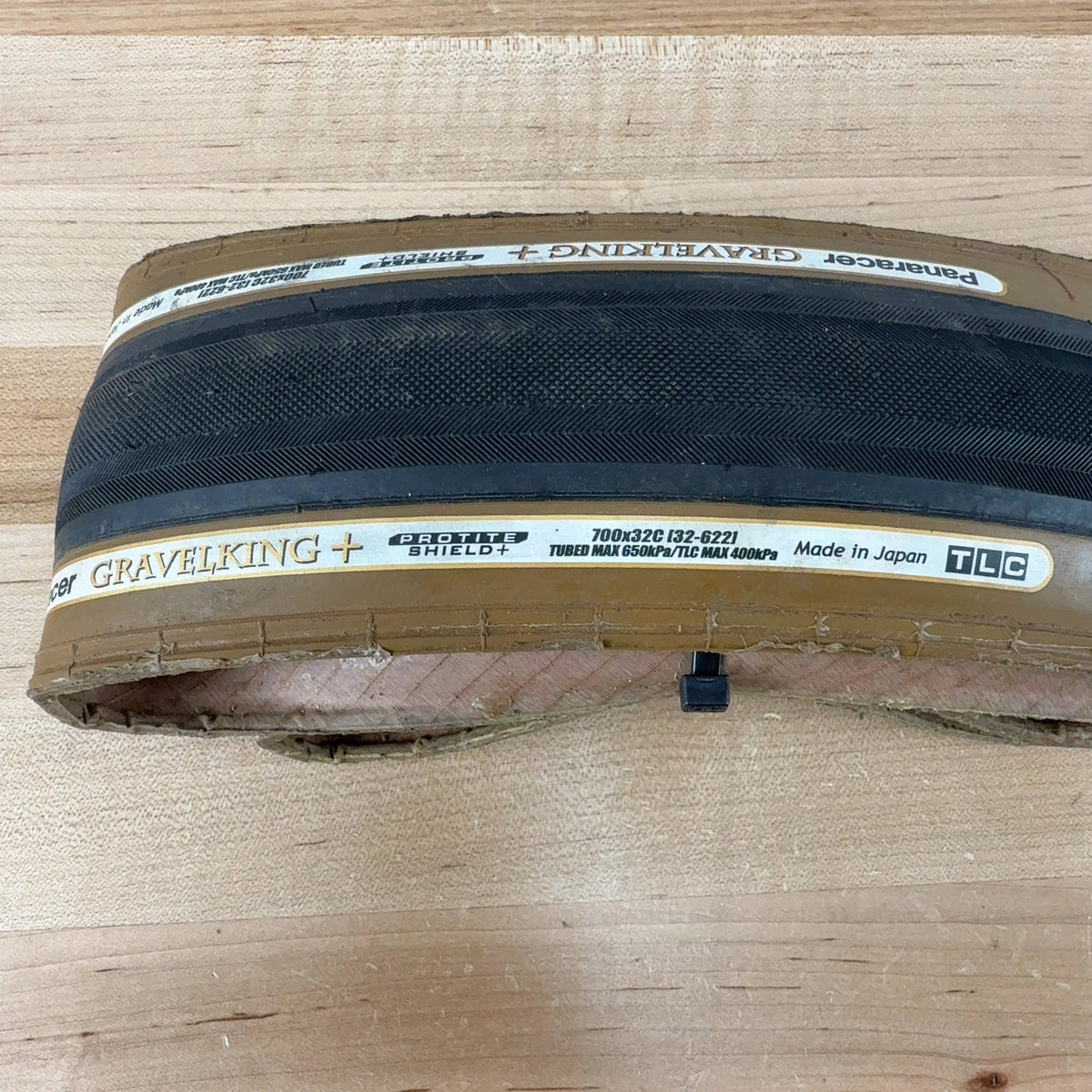 Light Use! Panaracer Gravelking Slick Plus 700c x 32mm Gravel Road Single Tire — photo 5 of 5