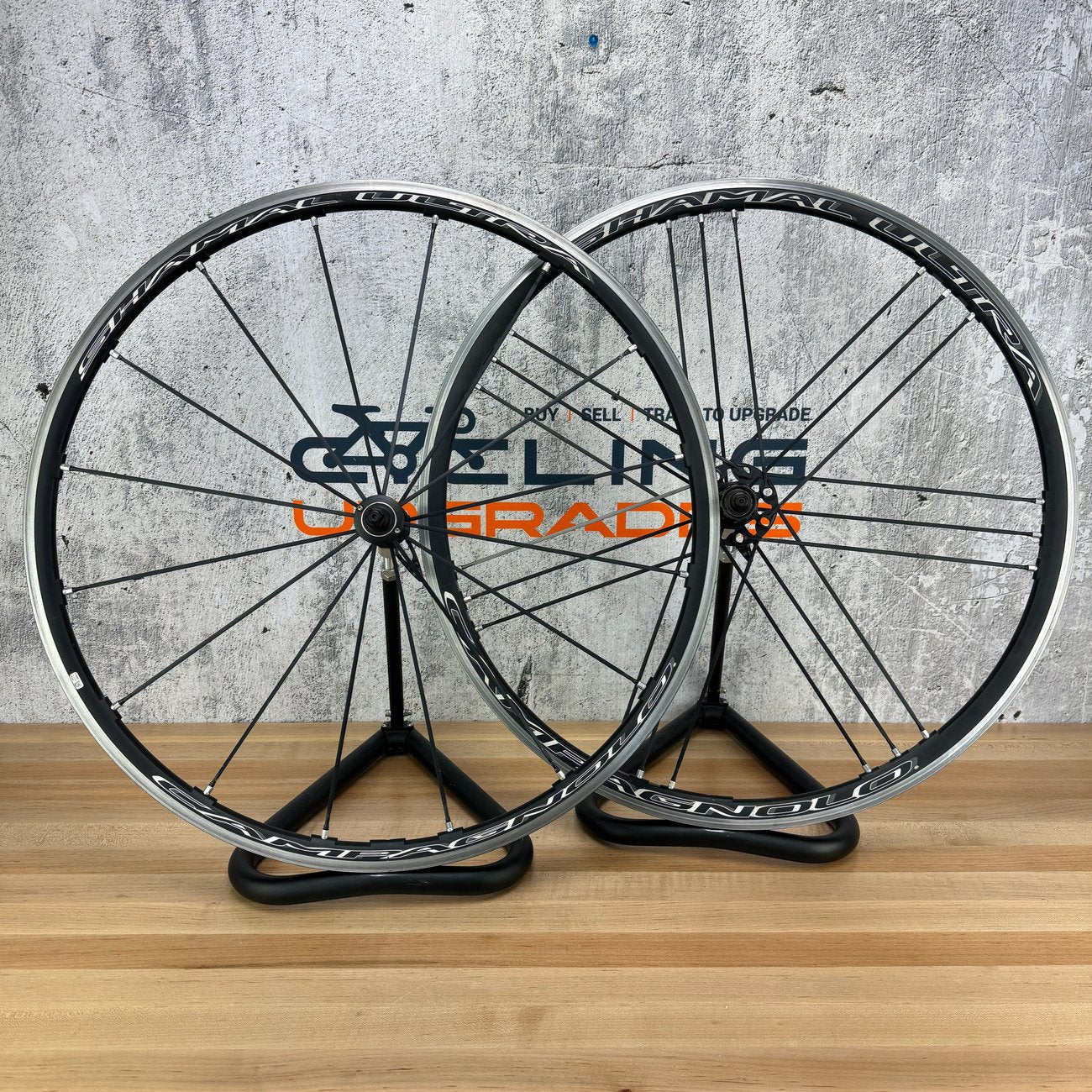 Campagnolo Shamal Ultra Alloy Clincher Wheelset 700c Rim Brake 1521g