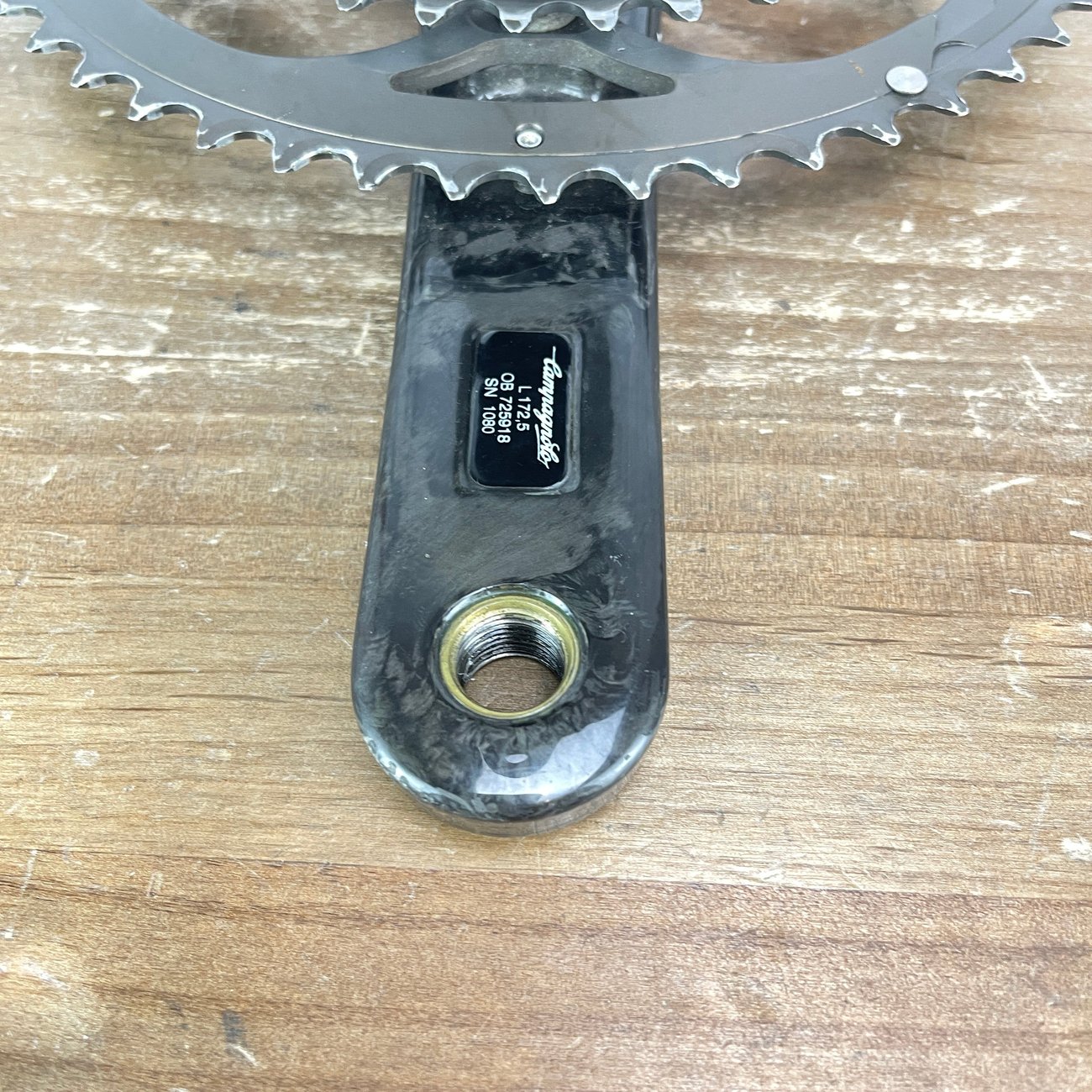 Campagnolo Super Record 11 172.5mm Carbon Crankset 53/39t 11-Speed