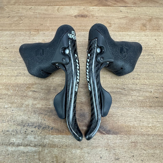 Campagnolo Chorus 10-Speed Carbon Mechanical Shifters Rim Brake Levers 370g