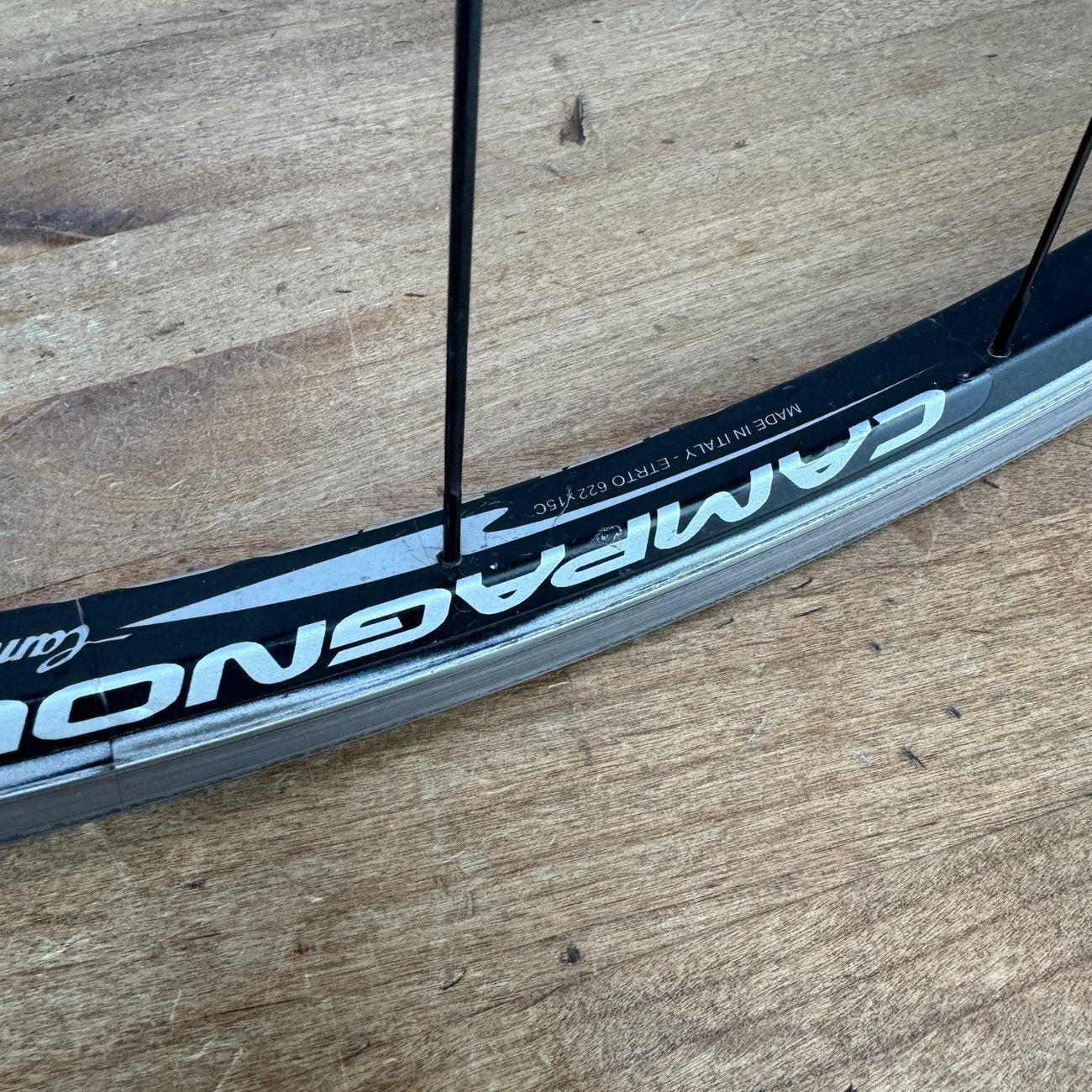 Campagnolo Neutron Asymetric Alloy Clincher Road Bike Wheelset