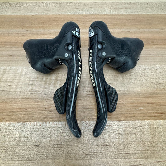Campagnolo Record 10-Speed Mechanical Shifters Rim Brake Levers 344g