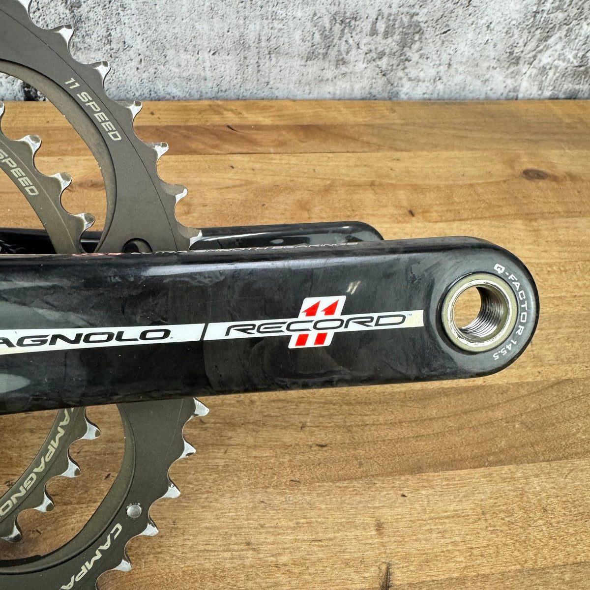 Campagnolo Record 11 Carbon 175mm 53/39t 11-Speed Crankset Ultra 