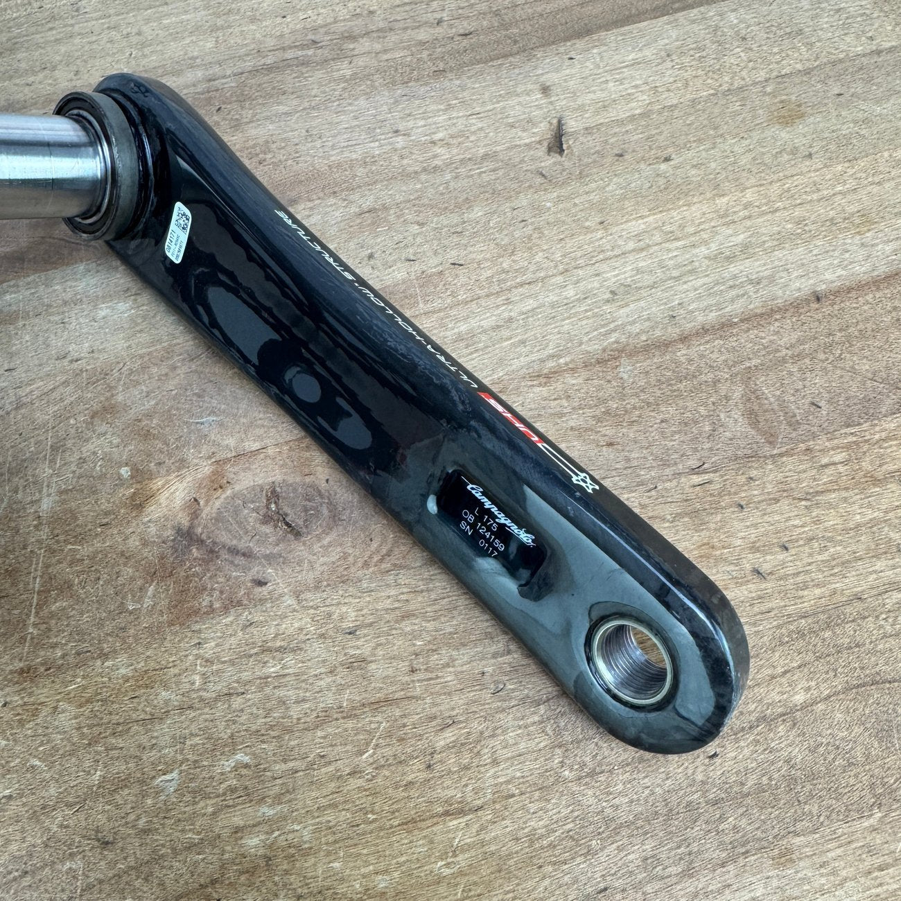 Campagnolo Record 11 Carbon 175mm 53/39t 11-Speed Crankset Ultra