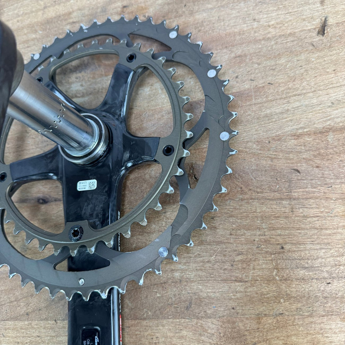 Campagnolo Record 11 Carbon 175mm 53/39t 11-Speed Crankset Ultra 