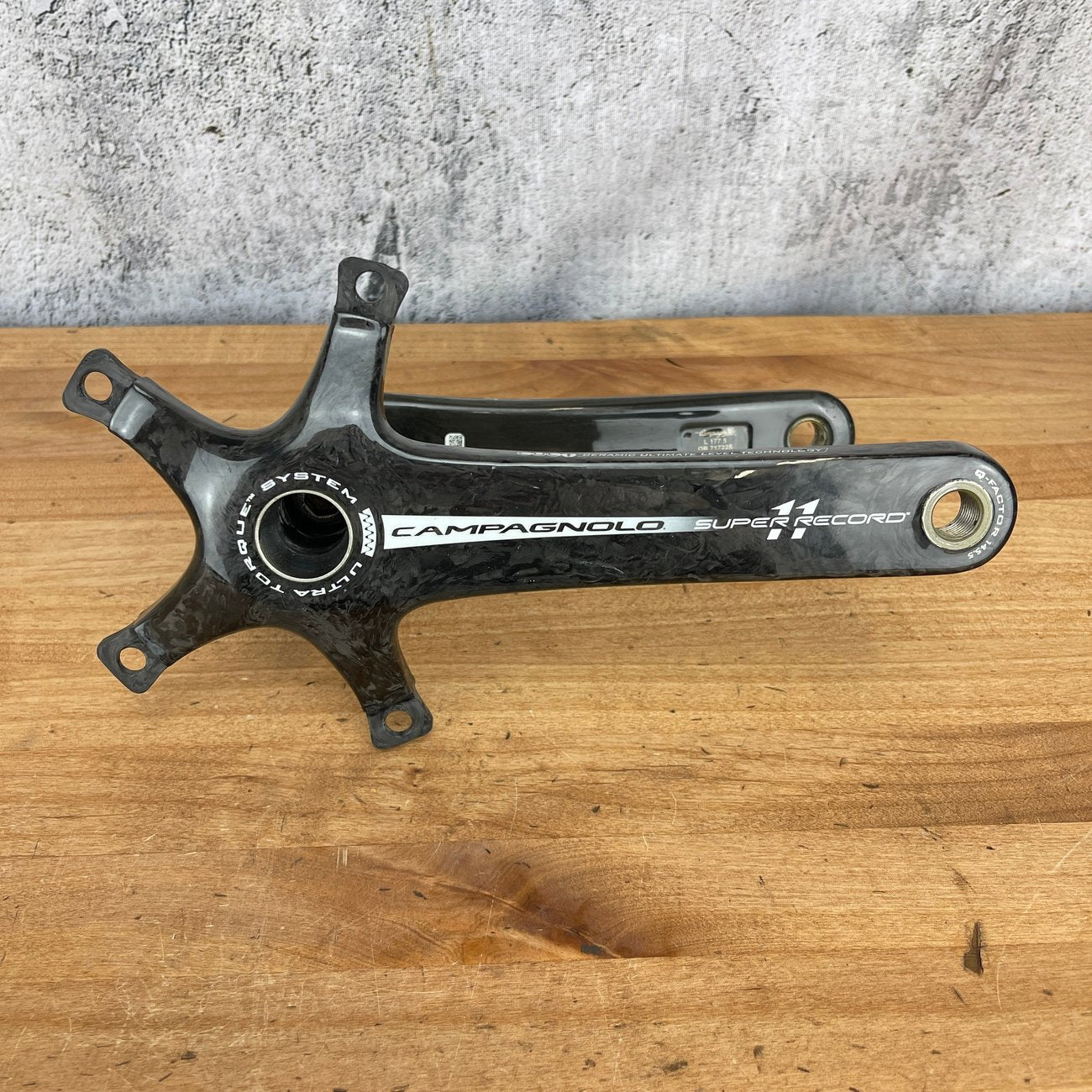 Rare! Campagnolo Super Record 11 XPSS 177.5mm Carbon Crank Arms