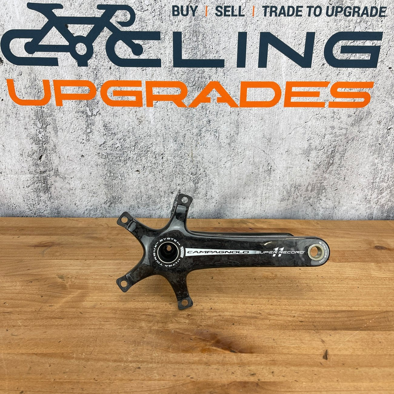 Rare! Campagnolo Super Record 11 XPSS 177.5mm Carbon Crank Arms