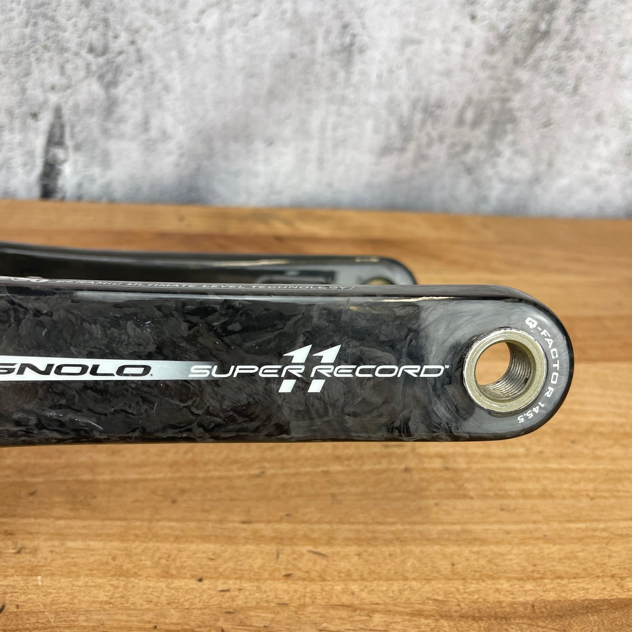 Rare! Campagnolo Super Record 11 XPSS 177.5mm Carbon Crank Arms