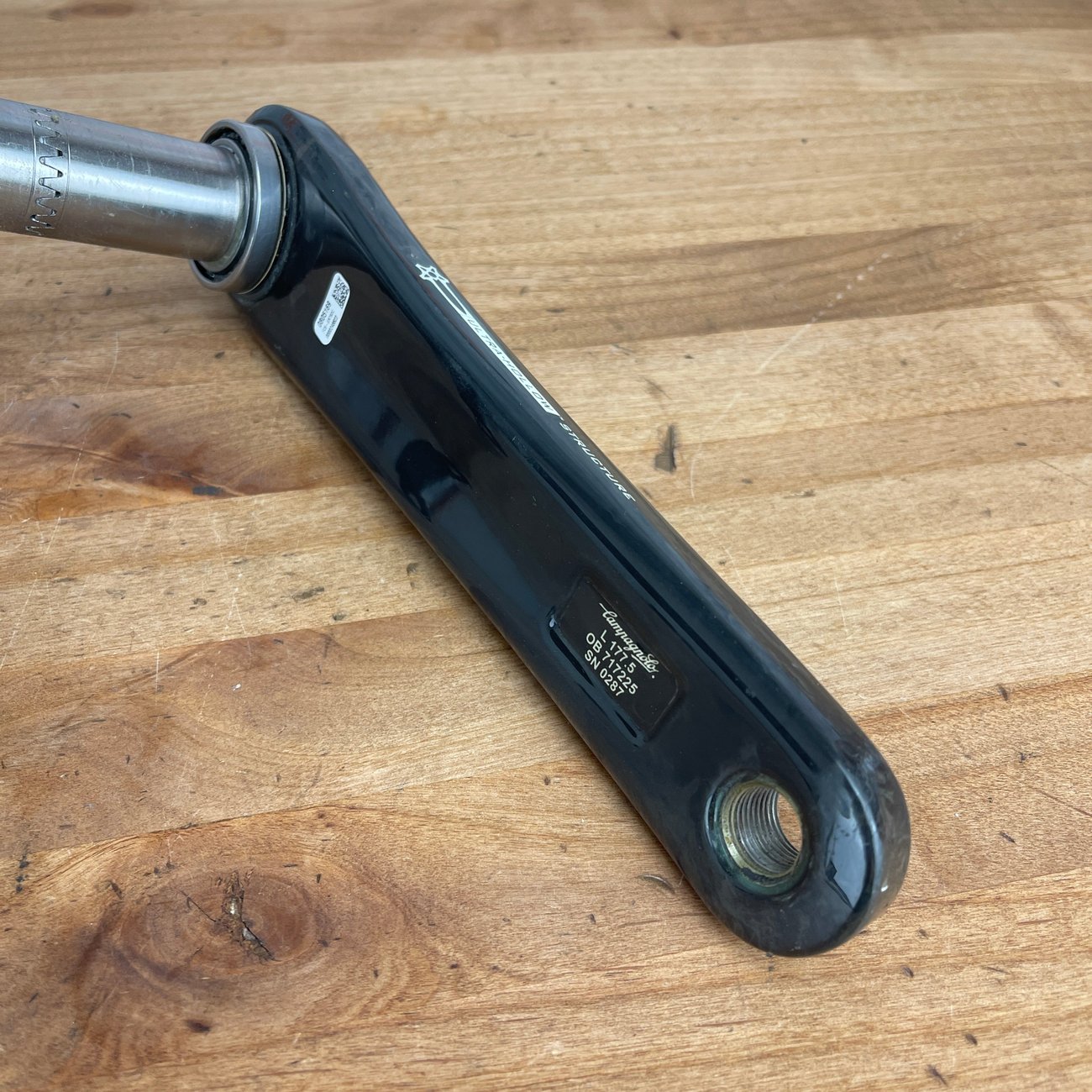 Rare! Campagnolo Super Record 11 XPSS 177.5mm Carbon Crank Arms
