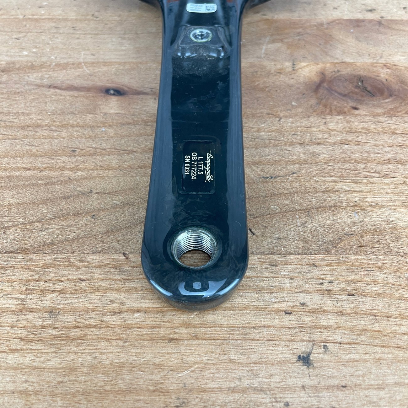 Rare! Campagnolo Super Record 11 XPSS 177.5mm Carbon Crank Arms