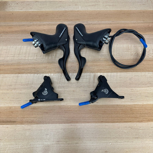 Campagnolo Super Record Ergopower 12-Speed Mechanical Hydraulic Disc Shifters