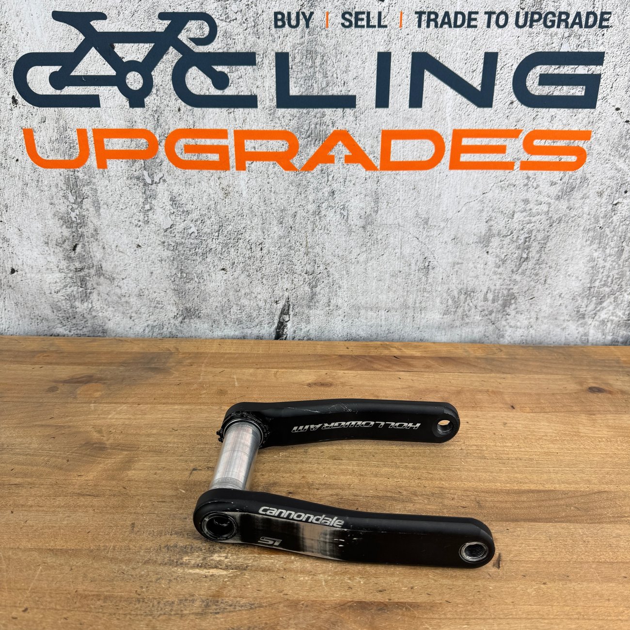 Cannondale Hollowgram Si 172.5mm Alloy 30mm spindle Crank Arms Crankset 406g