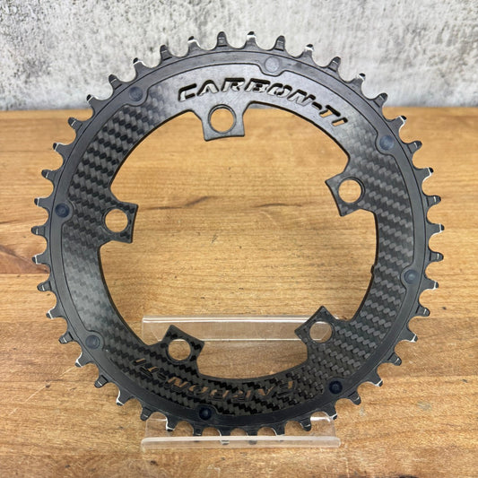 Carbon-Ti X-Single Carbon Titanium 5-Bolt 110BCD 44t 1x Single Chainring 83g