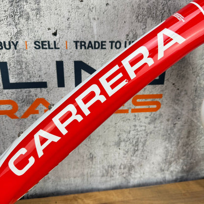 2010 Carrera Phibra 2 Medium 55cm Rim Brake Carbon Bike Frameset 700c 1837g