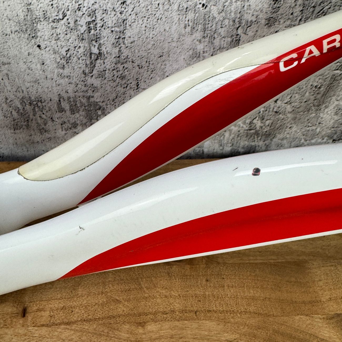 2010 Carrera Phibra 2 Medium 55cm Rim Brake Carbon Bike Frameset 700c 1837g