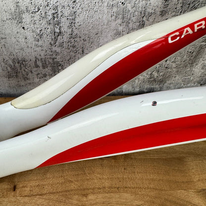 2010 Carrera Phibra 2 Medium 55cm Rim Brake Carbon Bike Frameset 700c 1837g