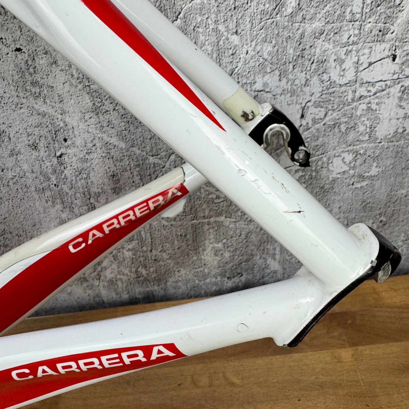 2010 Carrera Phibra 2 Medium 55cm Rim Brake Carbon Bike Frameset 700c 1837g