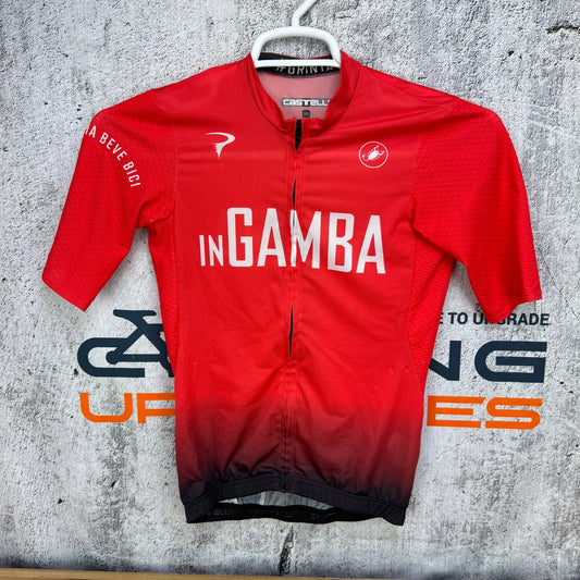 Castelli Competizione inGamba Short Sleeve Mens XS Cycling Jersey