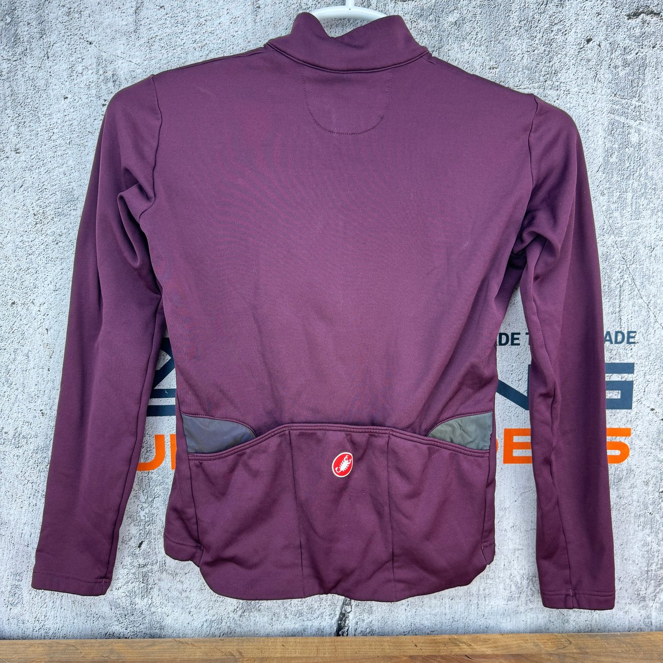 Castelli Maroon/Purple Women's Medium Cycling Jacket