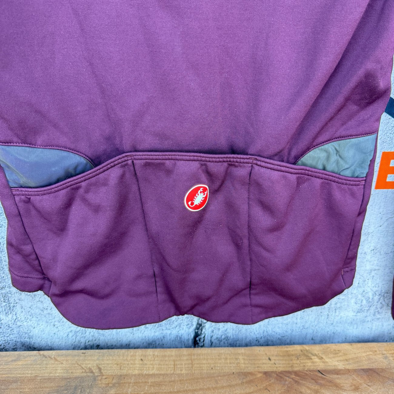 Castelli Maroon/Purple Women's Medium Cycling Jacket