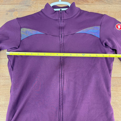 Castelli Maroon/Purple Women's Medium Cycling Jacket