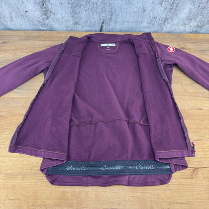 Castelli Maroon/Purple Women's Medium Cycling Jacket