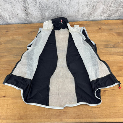 Castelli Rain Vest Men's Extra Large White/Black Cycling Vest