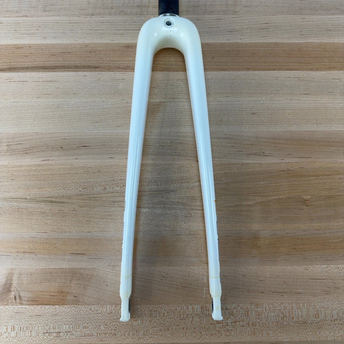 Light Use! Dario Pegoretti Falz White Rim Brake Quick Release Carbon Bike Fork — photo 6 of 11