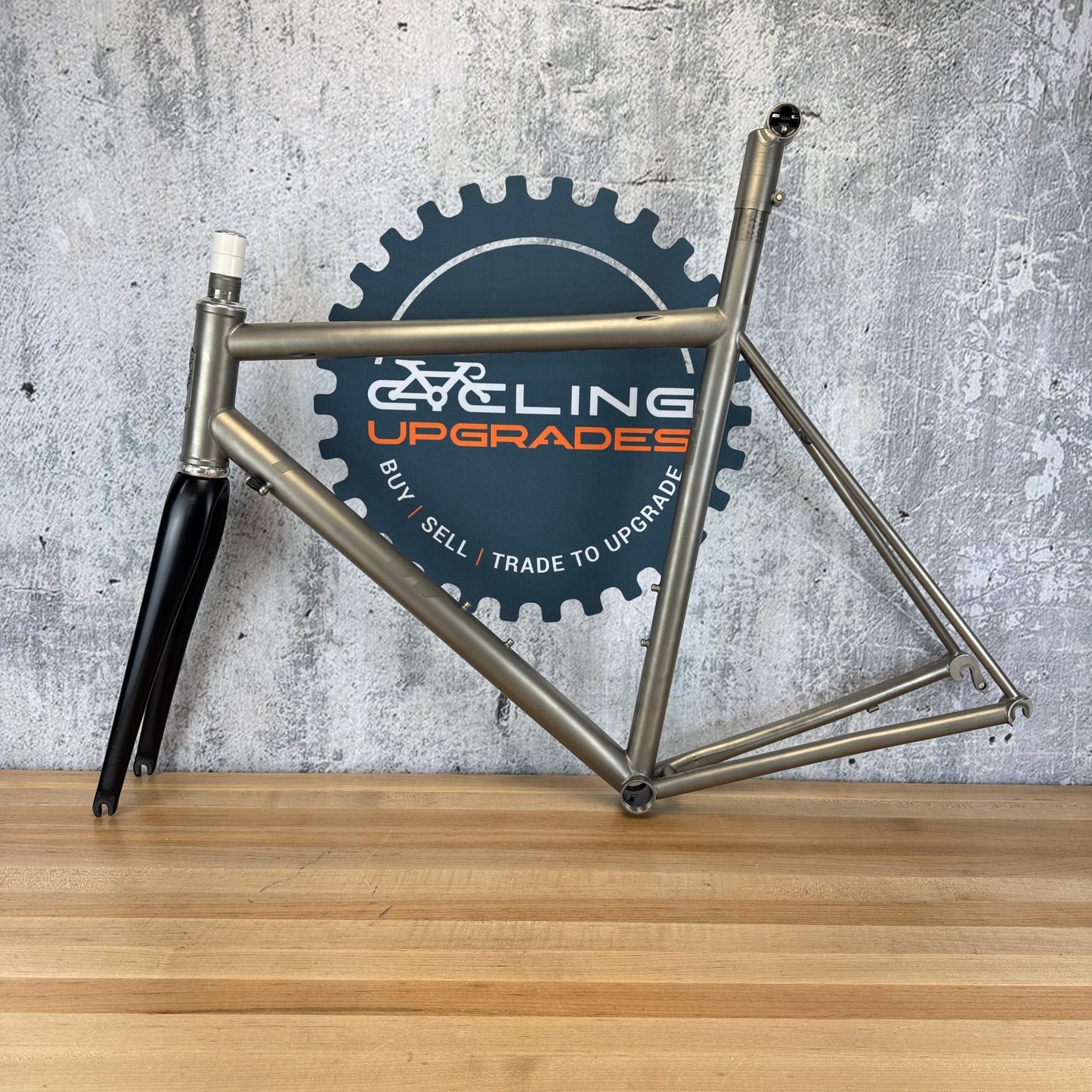 2014 Mosaic RT-1 54cm Titanium Rim Brake Road Frameset Chris King 700C 2062g