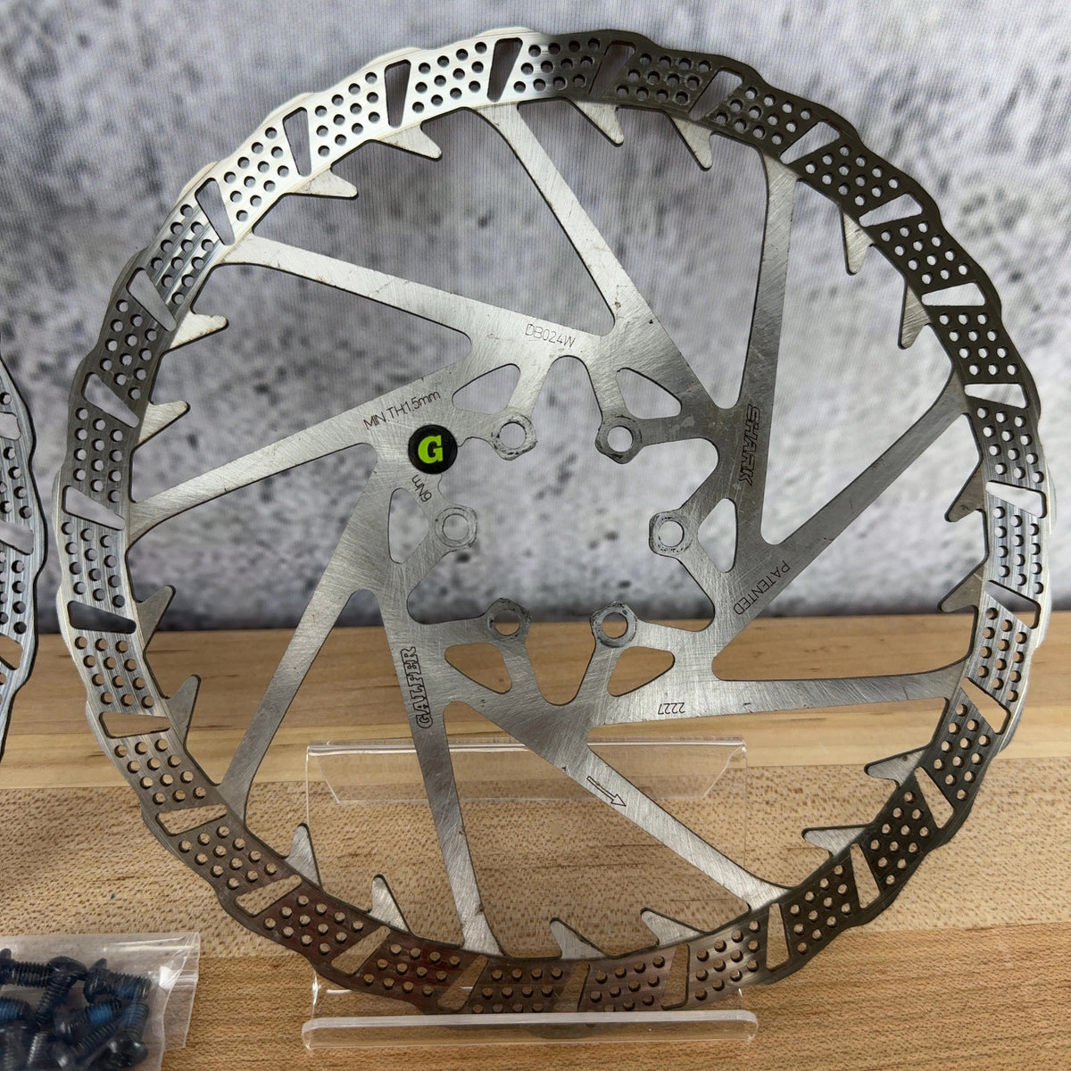 Galfer Shark 6-Bolt 203mm Mountain Bike Brake Rotors 371g — photo 4 of 6