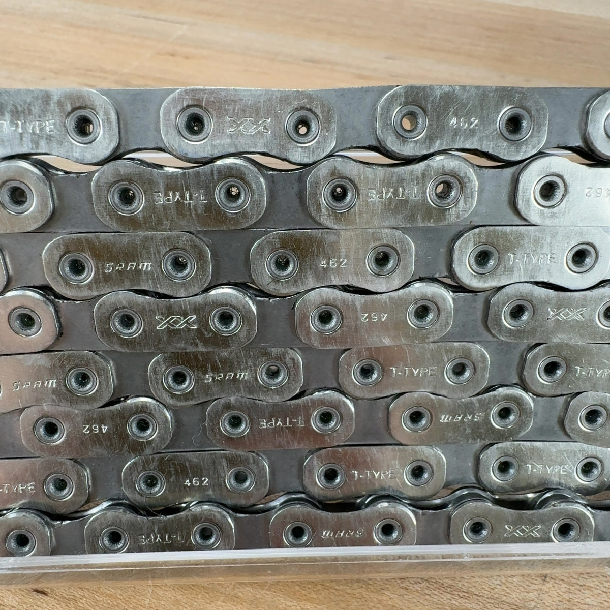 Light Use! SRAM XX Eagle T-Type Flattop 118 Links Mountain Bike Chain 265g — photo 4 of 4