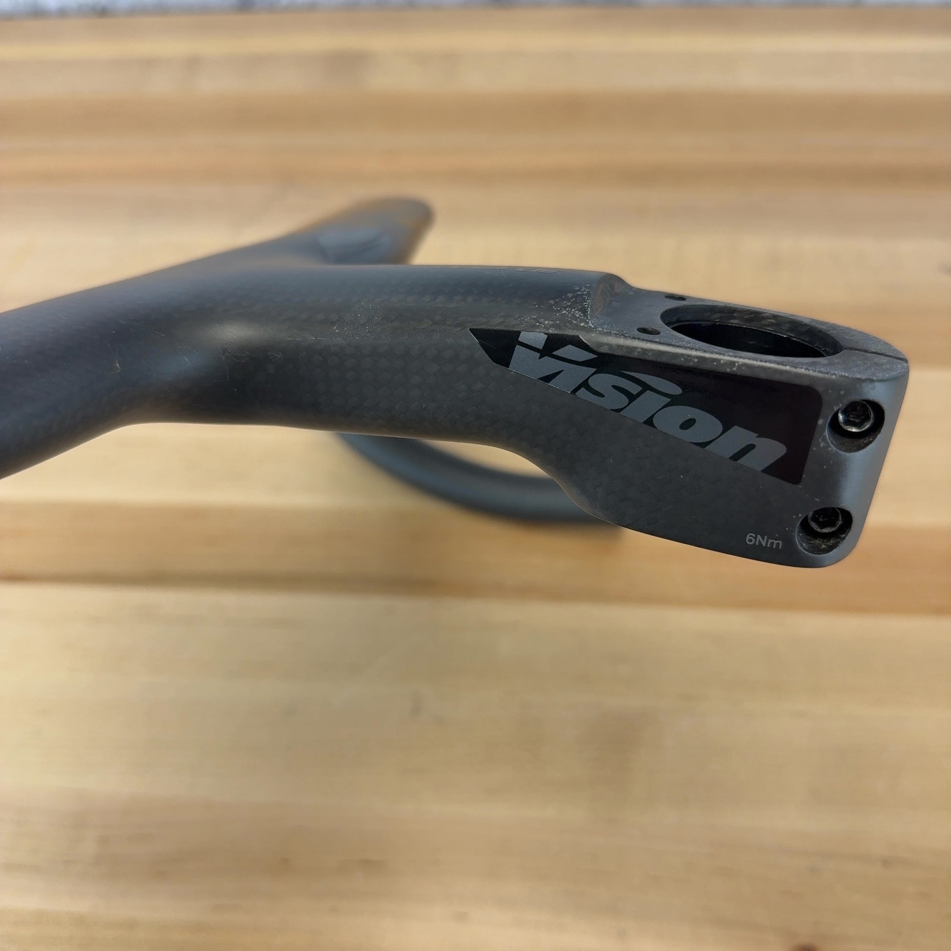 Low Mile! Vision Metron 5D ACR Evo 40cm x 130mm B4 Carbon Integrated Handlebar