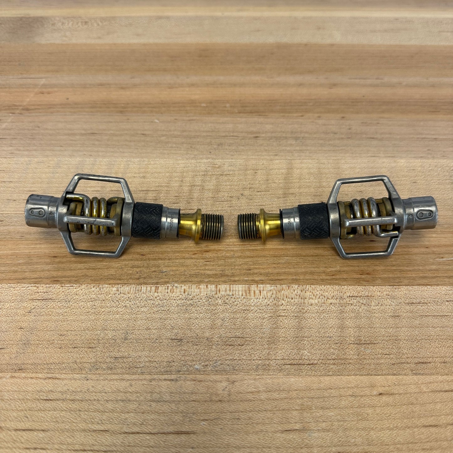 Crankbrothers Eggbeater 11 Titanium Gold MTB/Gravel Clipless Pedals 186g