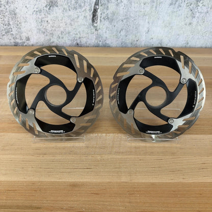 Light Use! Shimano Dura-Ace RT-CL900 160/160mm Center-Lock Disc Brake Rotors