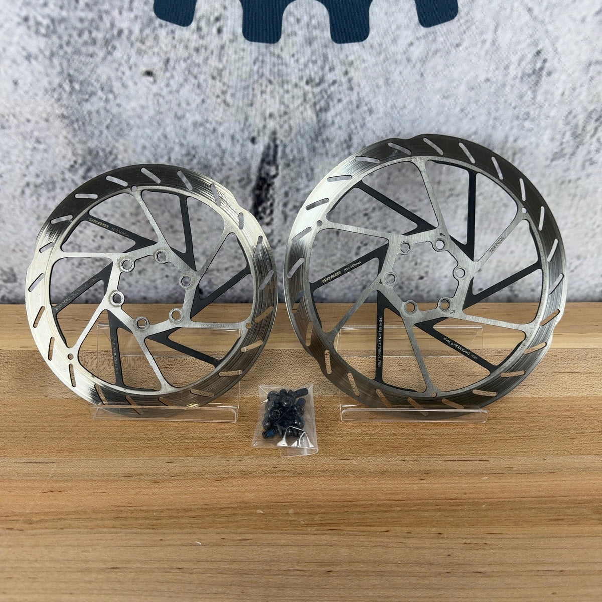 SRAM HS2 160mm/180mm 6-Bolt 160/180mm Brake Rotors 309g — photo 1 of 7