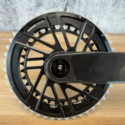 Light Use! SRAM Force AXS E1 172.5mm 46/33 Carbon Dub 8-Bolt 12-Speed Crankset