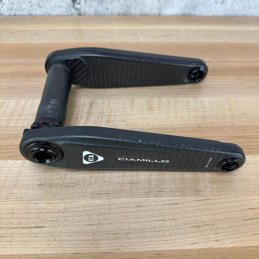 Ciamillo Gravitas Gen 13.10 Carbon 8-Bolt 170mm Crankset Crank Arms 29mm Spindle