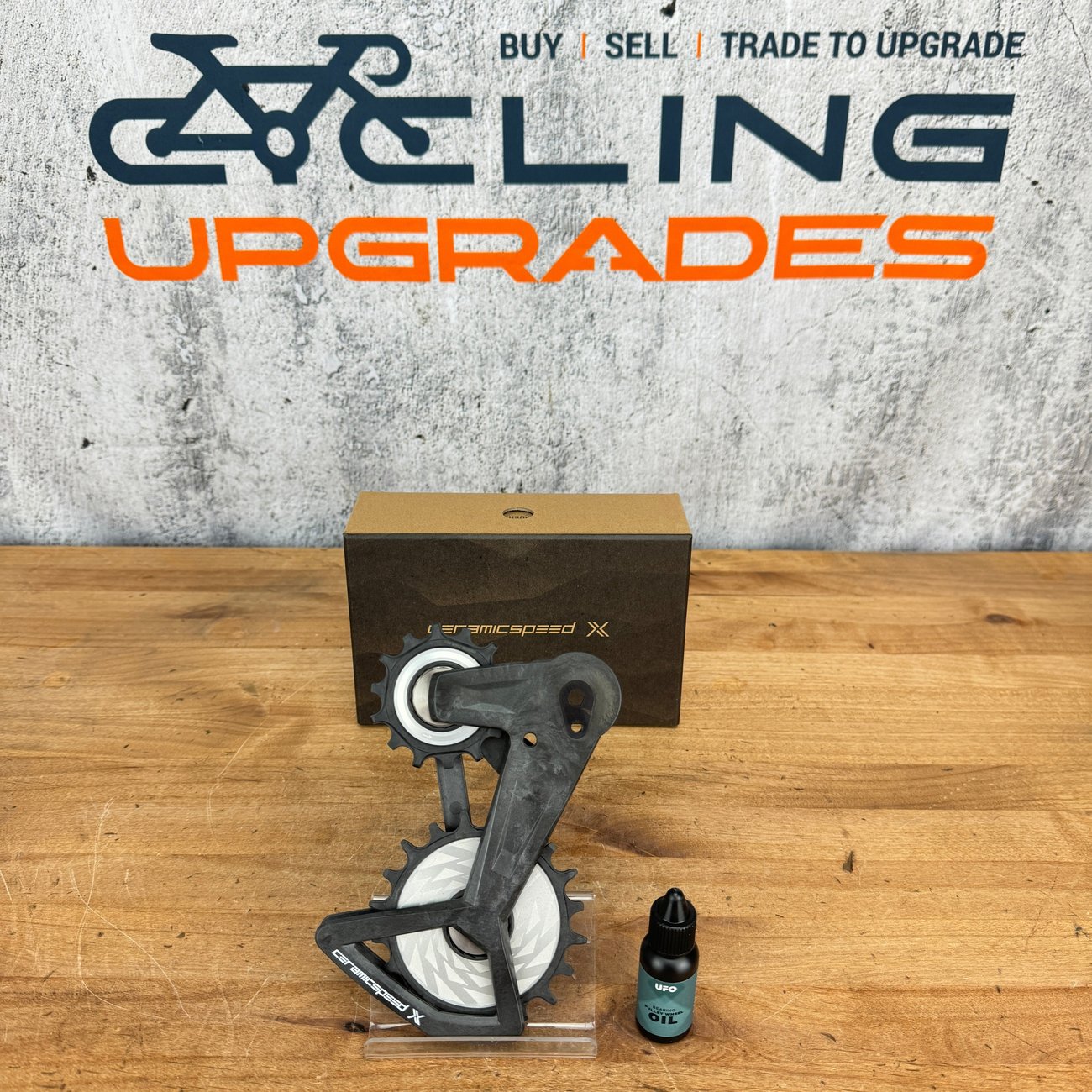 New! CeramicSpeed OSPW X Carbon for SRAM Eagle AXS Transmission Silver 113071