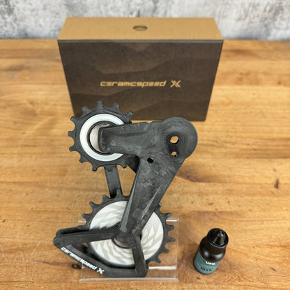 New! CeramicSpeed OSPW X Carbon for SRAM Eagle AXS Transmission Silver 113071